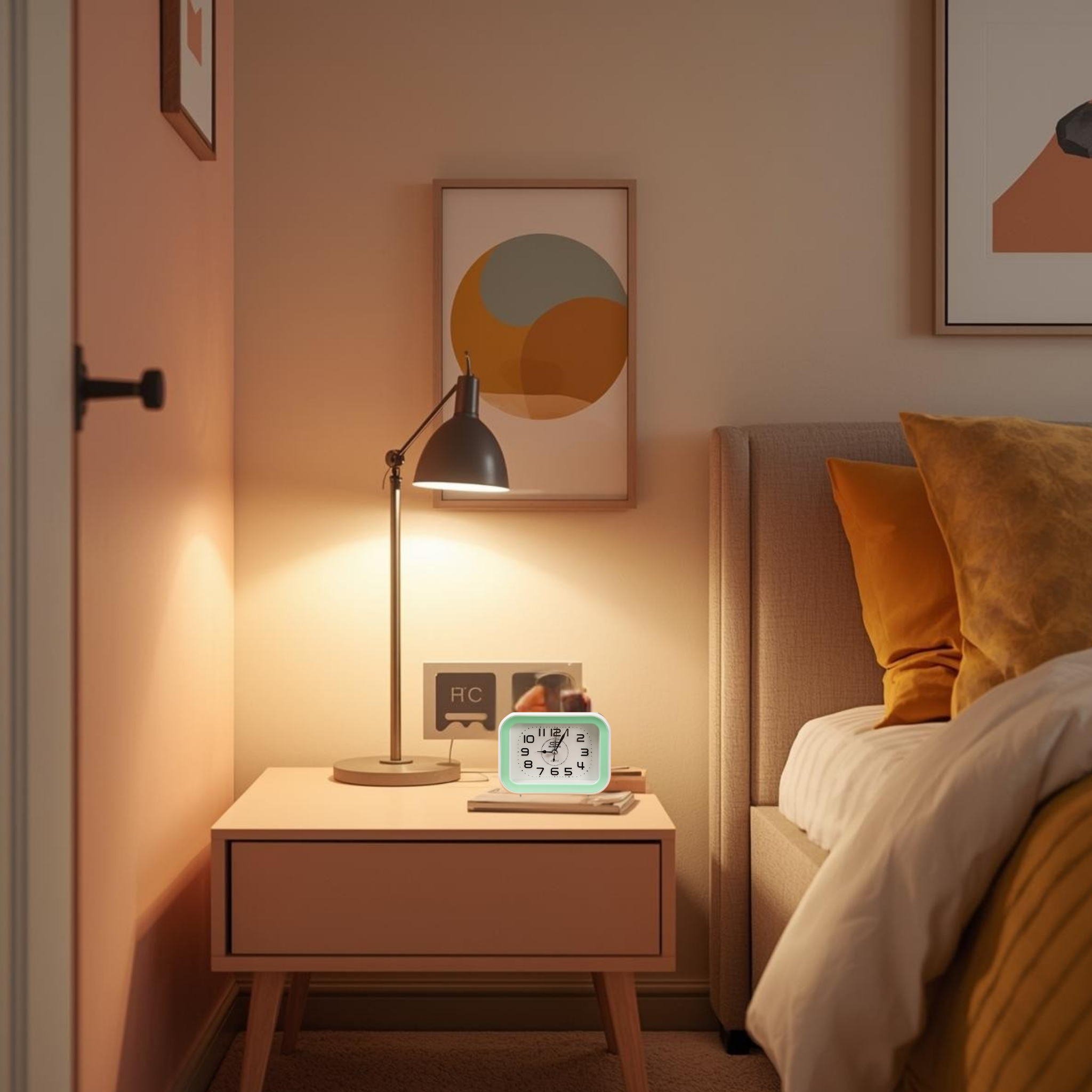 Le Color-Pop-Réveil matin classique