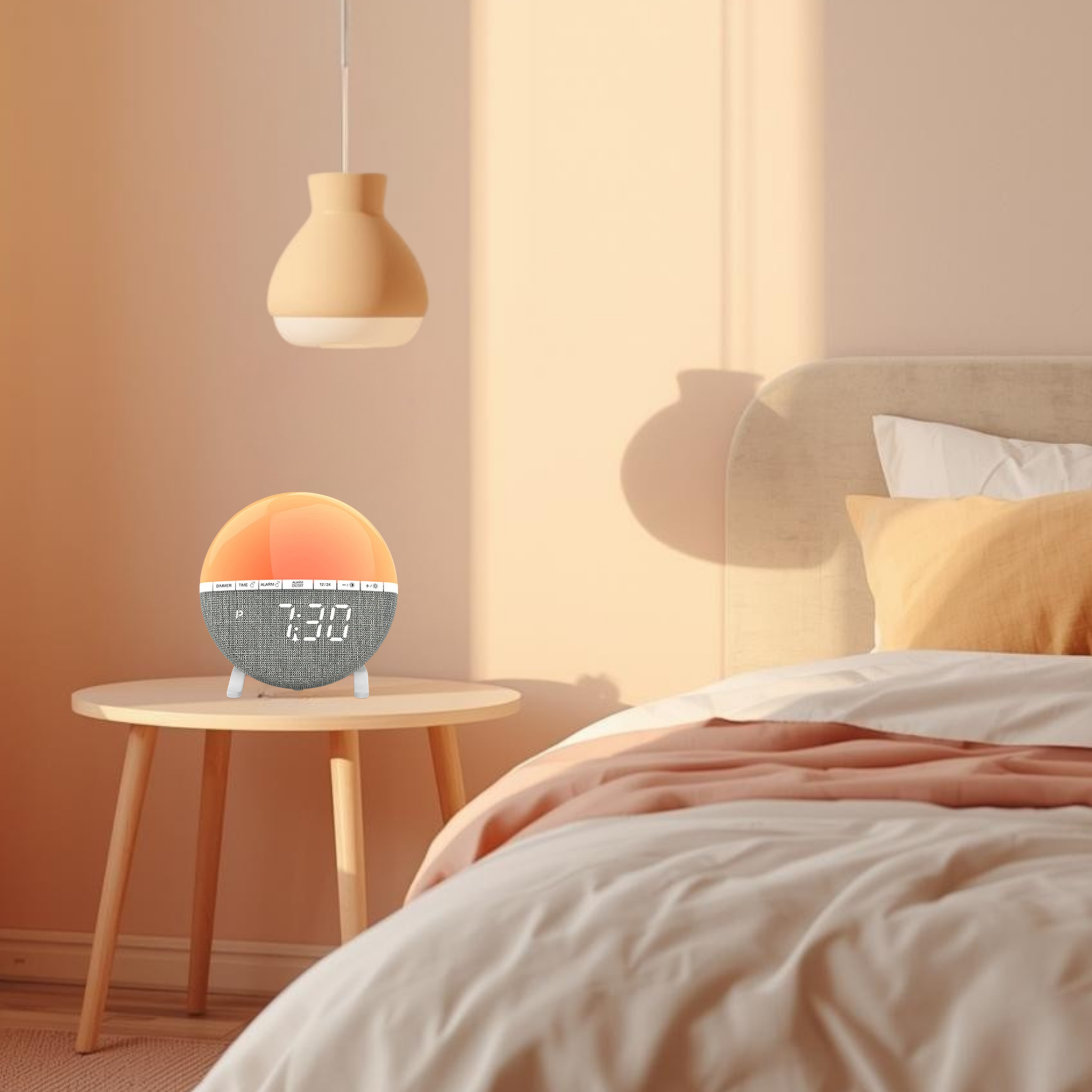 LightO-Réveil simulateur et crépuscule