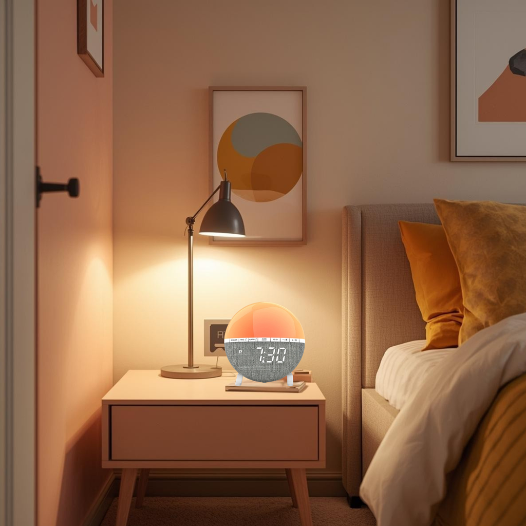 LightO-Réveil simulateur et crépuscule