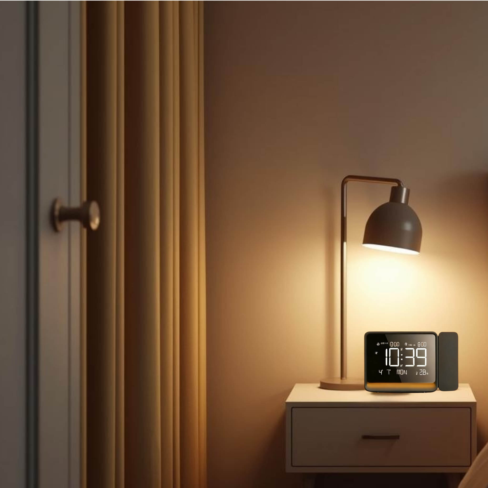 VisioClock-Réveil vidéoprojecteur