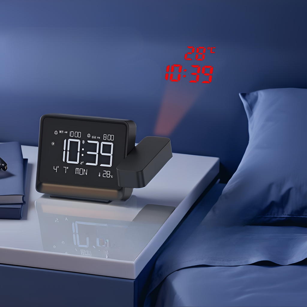 VisioClock-Réveil vidéoprojecteur