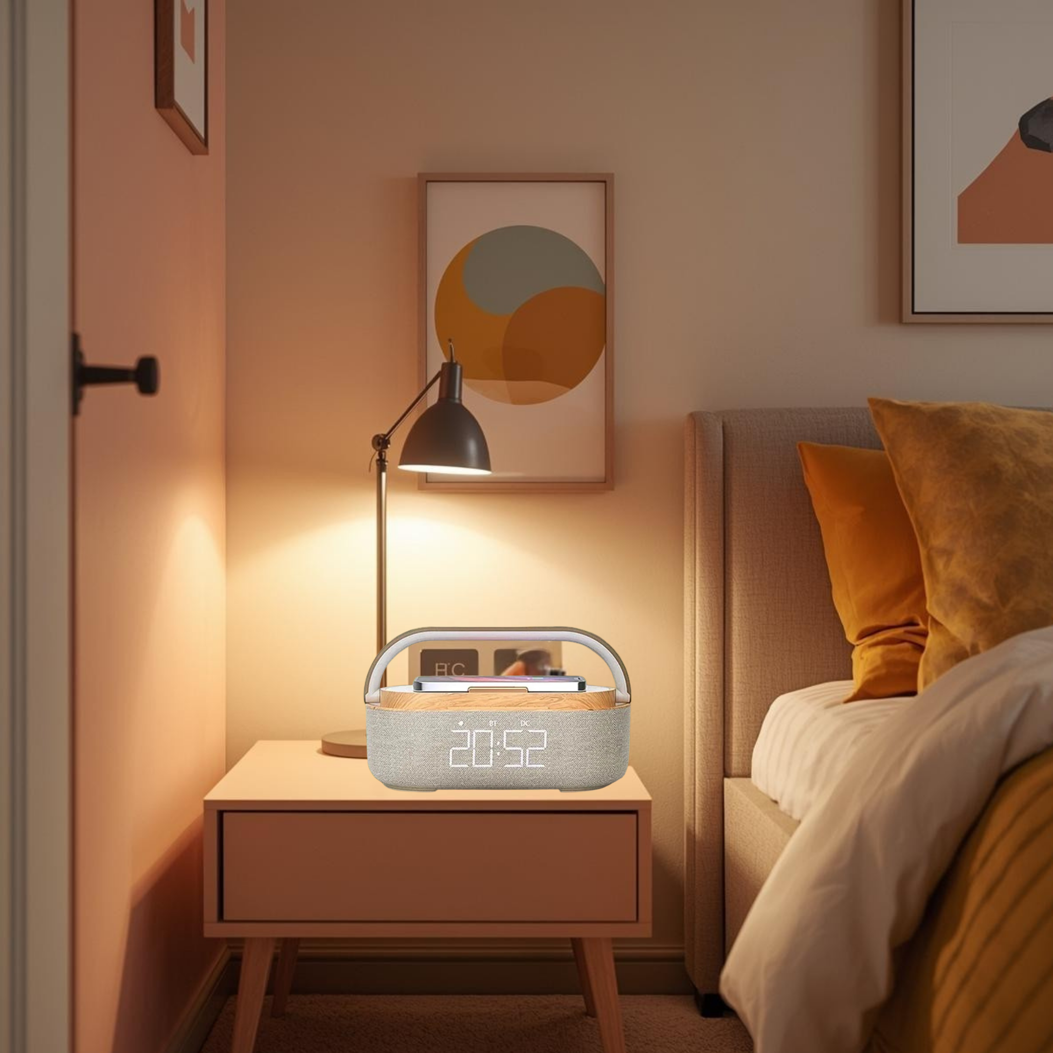 NeoClock-Radio réveil bluetooth