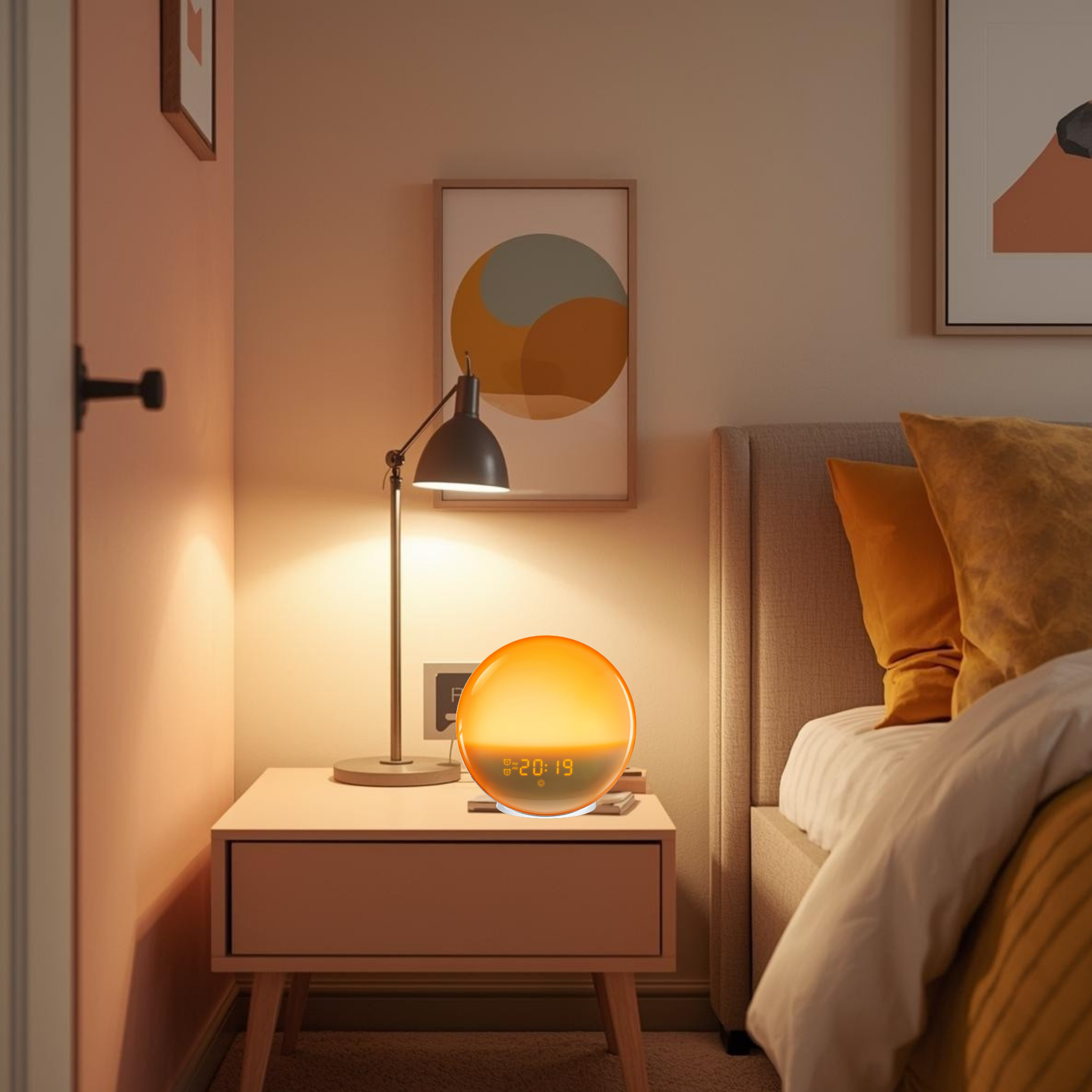 Aurora-Réveil radio simulateur d'aube