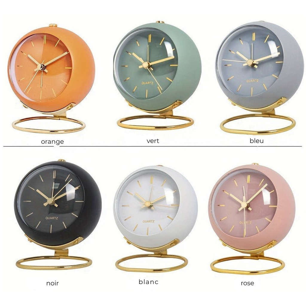 Matin d'or-Réveil moderne silencieux