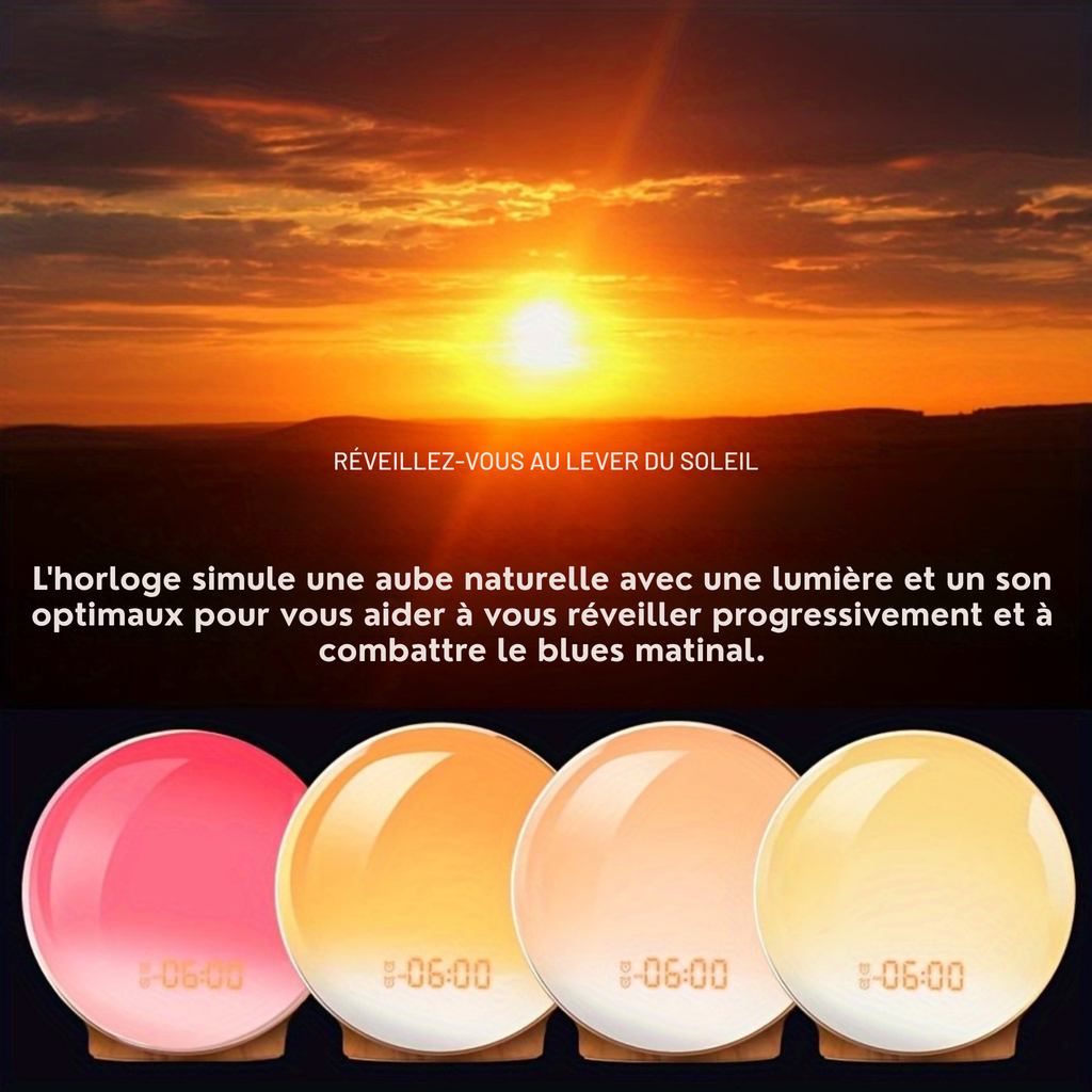 MorningRise-Simulateur d'aube réveil
