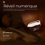 NeoClock-Radio réveil bluetooth