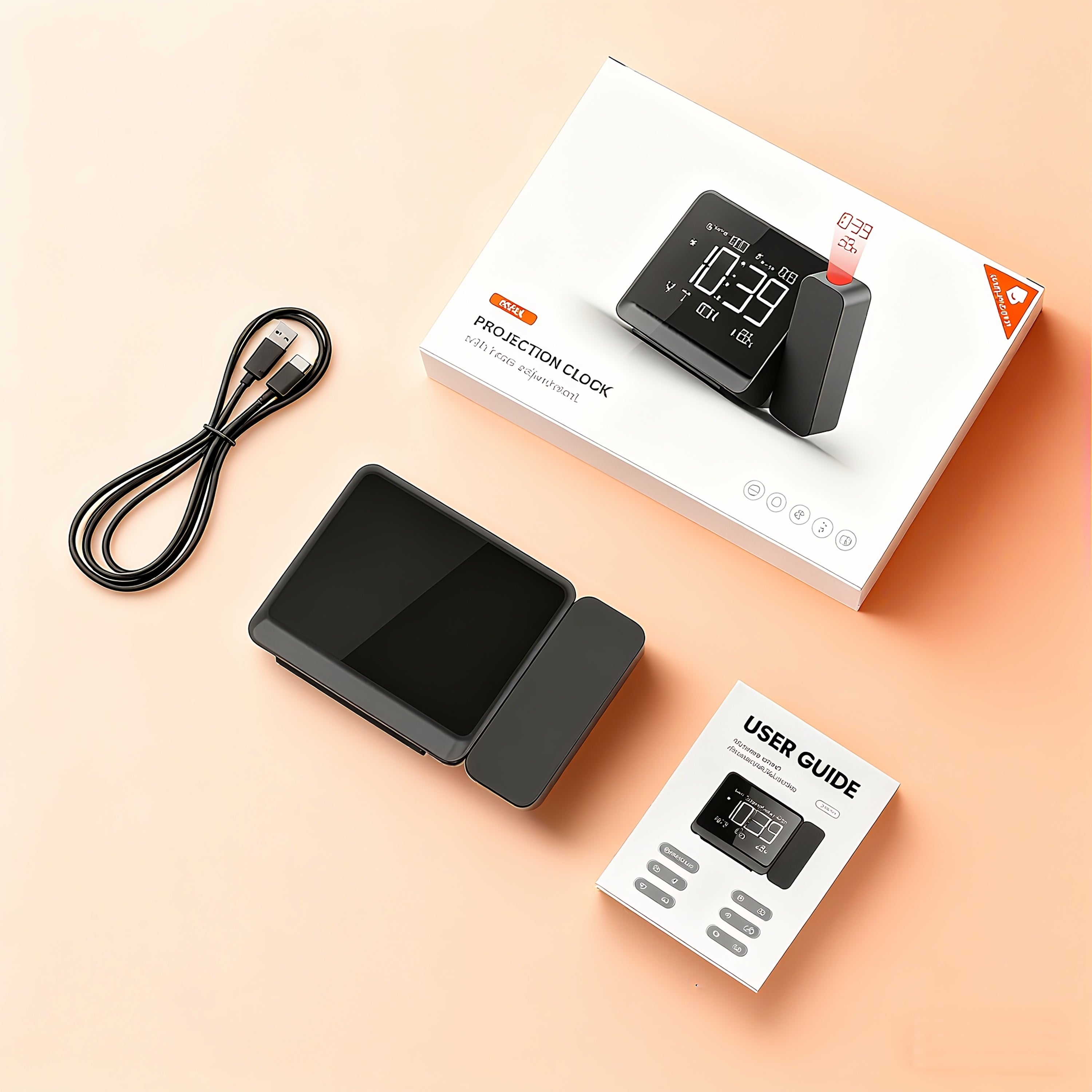 VisioClock-Réveil vidéoprojecteur